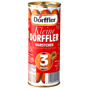 Dörffler kleine Dörffler Würstchen 3 Stück, 265g