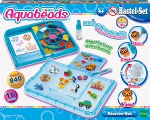 Aquabeads Starter Set Blau 840 Perlen