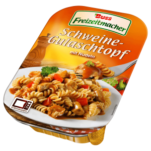 Buss Freizeitmacher Schweine-Gulaschtopf mit Nudel 300g