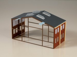 Auhagen Erweiterung Werkhalle H0