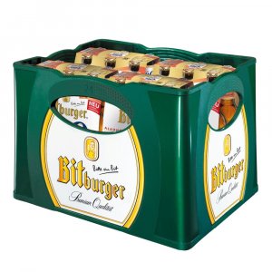 Bitburger Grapefruit alkoholfrei 24x0,33L MEHRWEG