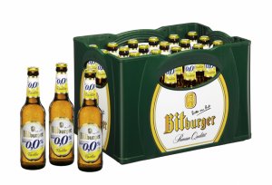 Bitburger Radler naturtrüb alkoholfrei 24x0,33L MEHRWEG