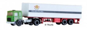 Tillig LKW MAN mit Kofferauflieger „PEKAES Polska“