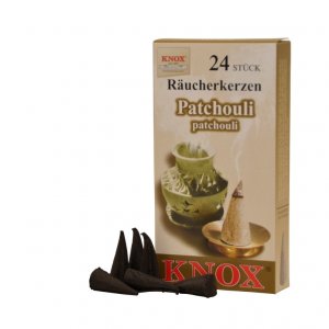Knox Patchouli-Räucherkerzen 24er