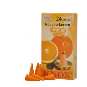 Knox Orange-Räucherkerzen 24er