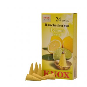 Knox Lemon-Räucherkerzen 24er