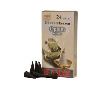 Knox Opium-Räucherkerzen 24er