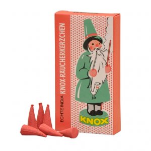 Knox Ostalgie-Sandel-Raeucherkerzen 24er