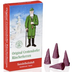 Crottendorfer Räucherkerzen - Sandelholz 24er