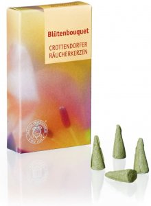 Crottendorfer Räucherkerzen - Blütenbouquet 24er