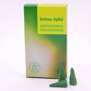 Crottendorfer Räucherkerzen - Grüner Apfel 24er