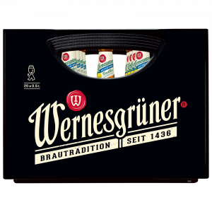 Wernesgrüner Radler naturtrüb alkoholfrei 20x0,5L MEHRWEG