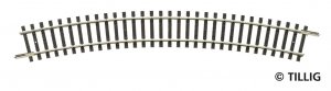 Tillig Gebogenes Gleis R 310 mm/30° TT