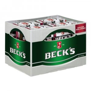 Becks Red Holunder 24x0,33l MEHRWEG