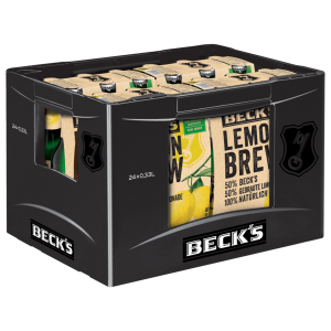 Becks Lemon Brew 24x0,33l MEHRWEG