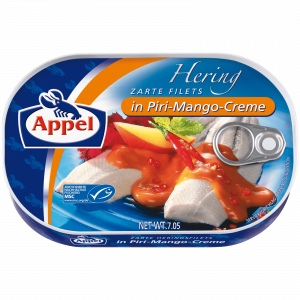 Appel MSC Heringsfilets Piri Mango Creme 200g