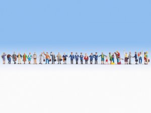 Noch Mega-Spar-Set “Auf dem Bahnhof”  H0