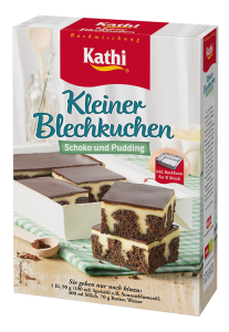 Kathi Kleiner Blechkuchen Schoko und Pudding 470g