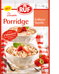 Ruf-Porridge Erdbeer-Vanille 65g