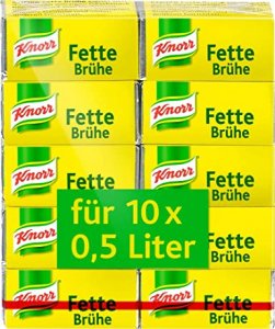 KNORR Fette Brühe (Würfel) 100g