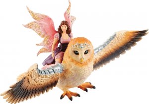 Schleich® bayala 70713 Elfe auf Glitzer-Eule