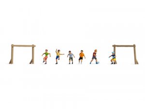 Noch Kinder auf dem Bolzplatz H0