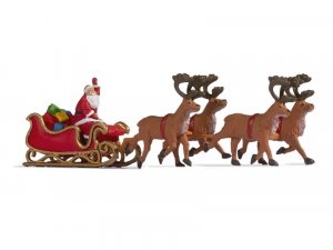 Noch Weihnachtsmann mit Schlitten H0