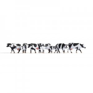 Noch Kühe, schwarz- weiß H0