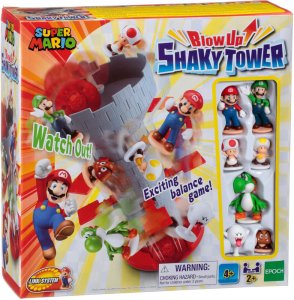 EPOCH 7356 Super Mario Blow Up! Shaky Tower