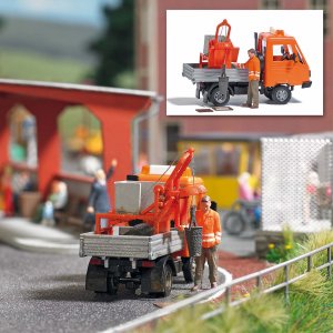 Busch Action Set: Sinkkastenreinigung H0