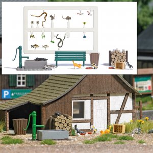 Busch Action Set: Spielende Katzen H0