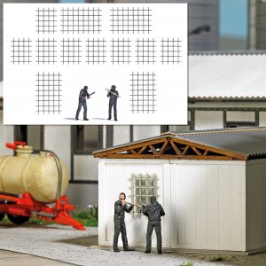 Busch Action Set: Hauseinbruch H0