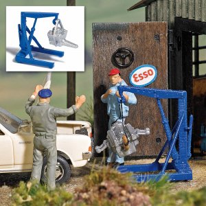 Busch Kran mit Motorblock TT