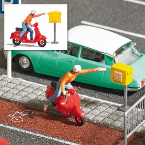 Busch Action Set: Briefeinwurf H0