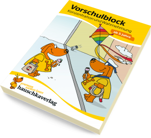 Hauschkaverlag Vorschulblock Konzentration & Wahrnehmung 