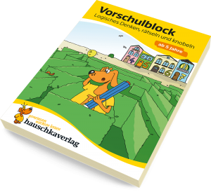 Hauschkaverlag Vorschulblock Logisches Denken, rätseln und knobeln