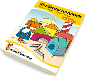 Hauschkaverlag Kindergartenblock Formen, Farben, Fehler finden 