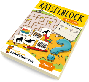 Hauschkaverlag Rätselblock ab 6 Jahren, Band 1
