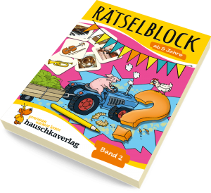 Hauschkaverlag Rätselblock ab 5 Jahren, Band 2