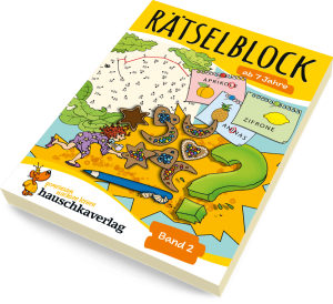 Hauschkaverlag Rätselblock ab 7 Jahren, Band 2