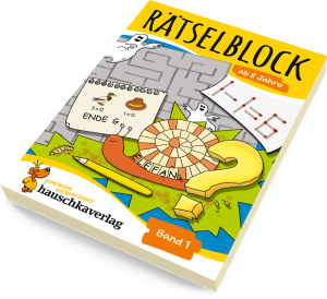 Hauschkaverlag Rätselblock ab 8 Jahren, Band 1