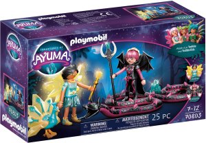 PLAYMOBIl® AYUMA 70803 Crystal Fairy und Bat Fairy mit Seelentieren