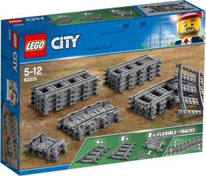 LEGO® City 60205 Schienen und Kurven, 20 Teile