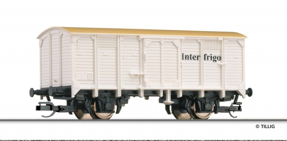 Tillig 14148 START-Kühlwagen „Interfrigo“
