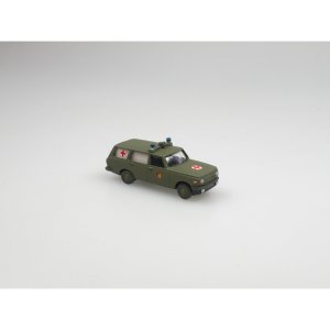 vv model TT15568 Wartburg 353 Tourist 1985, NVA Sanitätsfahrzeug 