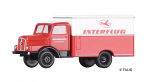Tillig 19071 LKW H3A Kofferaufbau „Interflug“